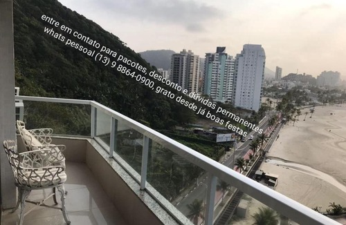 Morro do Maluf Apartment | Lindo apartamento frente mar, Guarujá