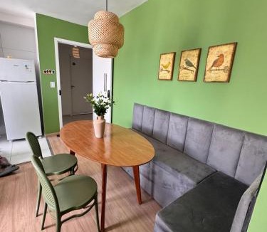 Aeroporto Apartment | Lindo apto no Cond Lunar Nova Aruana - Vista para o mar, piscina, parquinho e academia