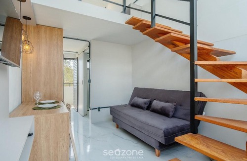 Jaguaruna Apartment | Loft 50 m from Camacho Beach PLO0006