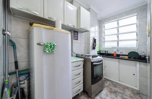 Sao Vicente Apartment | Loft Acolhedor com Estacionamento a 150m da Praia