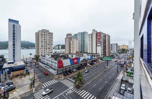 Sao Vicente Apartment | Loft Acolhedor com Estacionamento a 150m da Praia