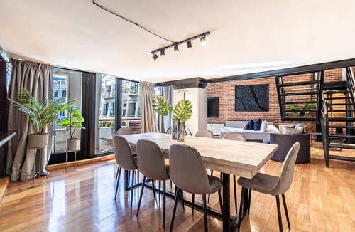 Palermo Chico Apartment | Loft in BA's Most Iconic Building · Pool & BBQ