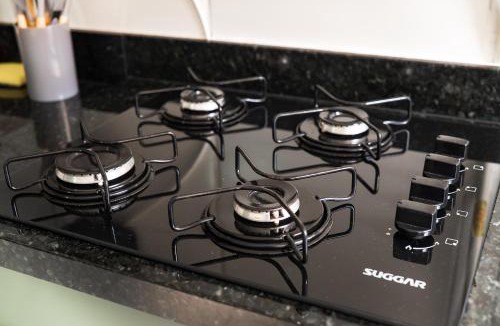 Sao Cristovao Apartment | Loft moderno com lazer no rooftop e self check-in