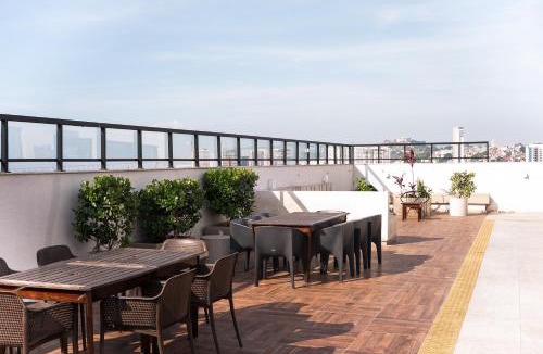 Sao Cristovao Apartment | Loft moderno com lazer no rooftop e self check-in