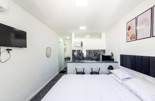 Zona Sul Apartment | Loft moderno em Botafogo, Praia, Metrô e Shopping a pé