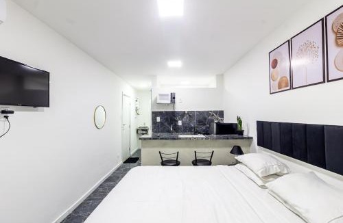 Zona Sul Apartment | Loft moderno em Botafogo, Praia, Metrô e Shopping a pé
