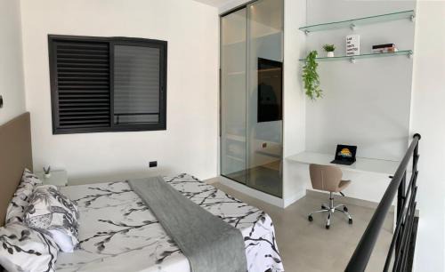 Peruibe Apartment | Loft Peruíbe estilo hotel-conforto a 3min da praia