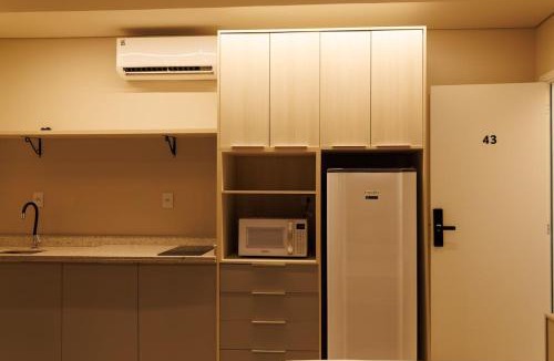 Guarapuava Apartment | Lou Suites 43 - com 2 camas, Espaço Família,