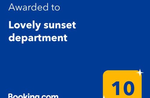 Moron Apartment | Lovely sunset department