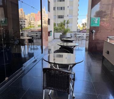 Centro Apartment | Luix Londrina Flat c jacuzzi, 43m2 , ar quente e frio, c garagem