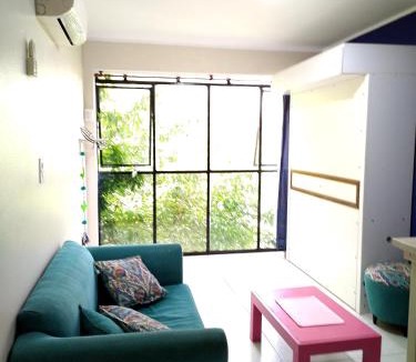 La Plata Apartment | Luminoso monoambiente con cochera propia dentro del edificio