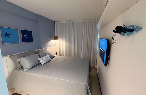 Marechal Deodoro Apartment | Luxuoso quarto-sala na Praia do Frances