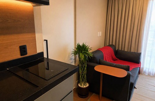 Brooklin Novo Apartment | Luxury apartment on the 25th floor with parking space and close to the Brooklyn Metro station.