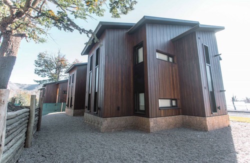 Lanin National Park Cabin | Luxury in nature: Mountain villa with views of the Lanin Volcano.