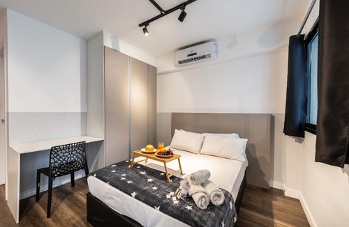 Santa Ifigenia Apartment | MA607 Studio Completo no Centro de São Paulo