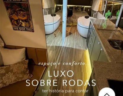 Alfredo Wagner Ski Chalet | Magic Bus - Chalé de luxo - Soldados Sebold