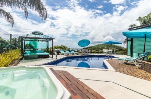 Tortuga House | Mansão Oásis 5 Suítes Imensas com Praia Exclusiva