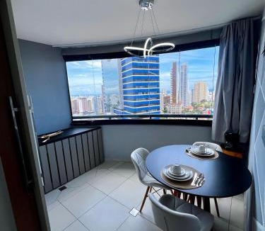 Caminho das Arvores Apartment | Mercure1906 - Piscina aquecida, edifício com estrutura de hotel 4 estrelas
