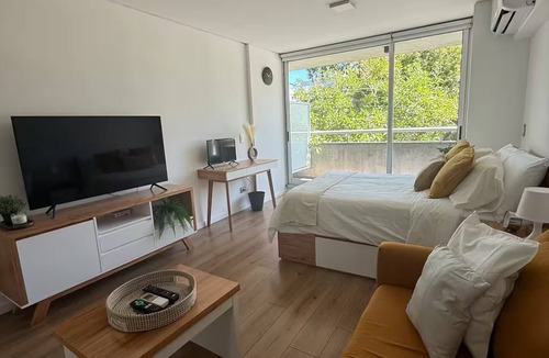 Chacarita Condo | Minimalist 1-bedroom condo in cool Palermo Buenos Aires with fitness room, WiFi