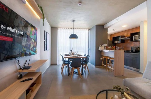 Asuncion Apartment | Modern 2BR Apt with Balcony Free Parking B53