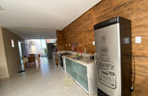 Barra do Jacuipe House | Modern 4-bedroom house with pool and barbecue area.