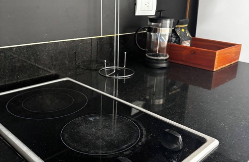 Constitucion Apartment | Modern studio apartment with private patio and grill/pets welcome