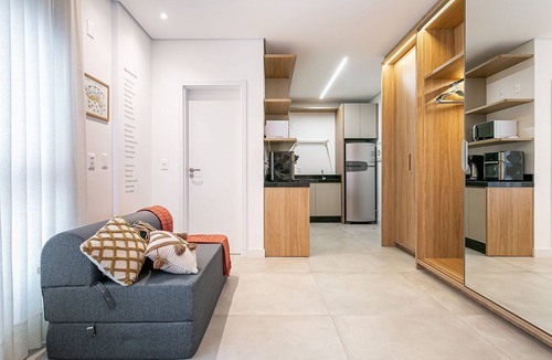 Florianopolis Apartment | Modern Studio | Swimming Pool | Gym #SG010