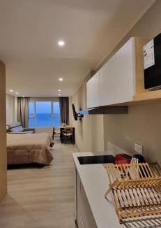 Necochea Apartment | Monoambiente vista al mar y piscina