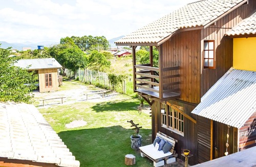 Ibiraquera Ski Chalet | NOVO: Bangalô confortável c piscina em Imbituba/SC