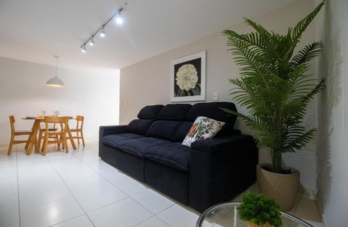 Centro Apartment | NUN21 - 2Dorm, Sacada, Garagem, TV Smart