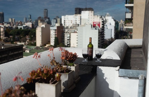 Colegiales Apartment | Panoramic City Views in Palermo
