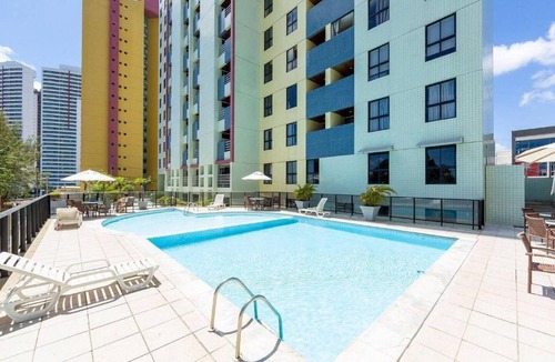 Ponta Negra Apartment | PARADISE DELUXE- Apartamento de luxo em Hotel 4 estrelas - melhor vista de ponta negra