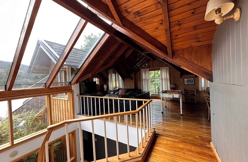 Lanin National Park House | Patagonia Casa Sur - Luxury mansion with swimming pool and barbecue area
