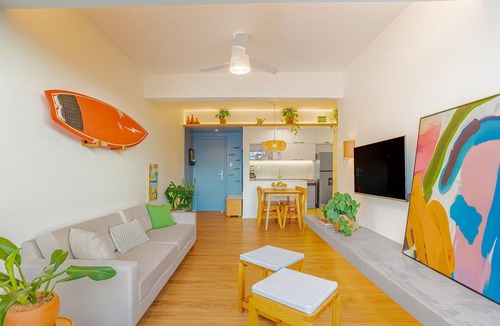 Pituba Apartment | PB06 - Beautiful 2-bedroom Ap 800m from Pituba Beach