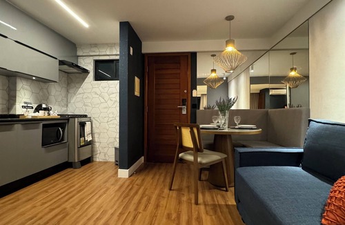 Ponta Negra Apartment | Ponta Negra: Cinema Apartment with Impeccable Decor and Stunning View!