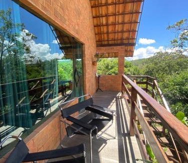 Caruaru Ski Chalet | Pousada paz e tranquilidade Chalé Por do Sol