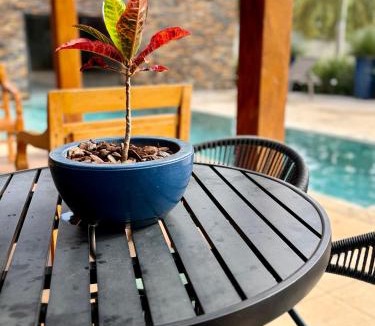 Olimpia House | Recanto Quinta das Palmeiras, Casa com Piscina Aquecida, até 16 pessoas, Perto do Thermas, Olímpia-SP