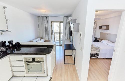 Campina do Siqueira Apartment | red-1412 Varando Gourmet, garagem, ar condicionado