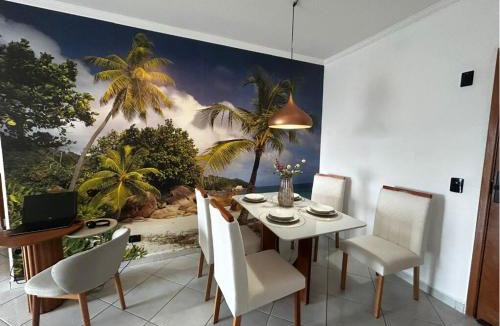 Vila Assuncao Apartment | Refúgio moderno com churrasqueira a 200m da praia