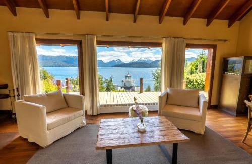 Angostura House | RentUp - Casa con vista panorámica al lago Nahuel Huapi & Jacuzzi Exterior