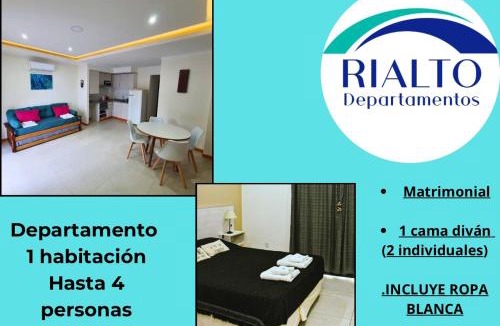 Villa Mercedes Apartment | RIALTO dpto COCHERA Cubierta Asador individual