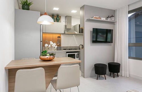 Jurere Apartment | Rooftop Pool | 500m from Jurerê Beach #JA38