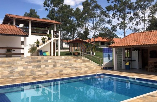 Quadra House | Sítio próximo Betel piscina churrasqueira lazer 46