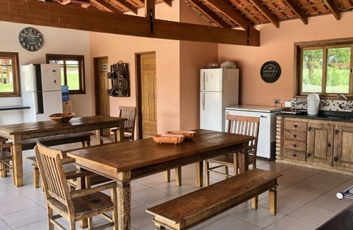 Quadra House | Sítio próximo Betel piscina churrasqueira lazer 46