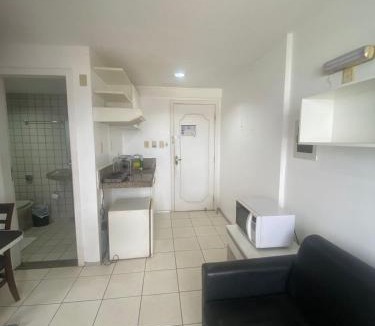 Ponta do Farol Apartment | Silva Hospedagem AMERICAN FLAT BEIRA MAR apartamento por temporada