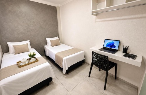 Ourinhos House | Sobrado central | Ar, 4 camas, Wi-Fi 800Mb