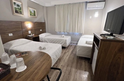 Matriz Hotel | Spacious Triple Room w/City Views, Perfect for Friends, Families and Long Stay!