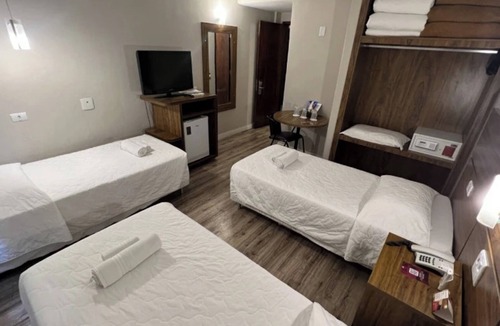 Matriz Hotel | Spacious Triple Room w/City Views, Perfect for Friends, Families and Long Stay!