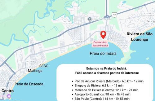 Indaia Apartment | Spazio Felicitá by Doce Lar de Bertioga