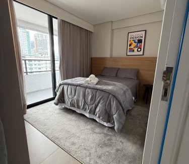 Ponta da Praia Apartment | Stay Santos - Moderno e Bem Localizado
